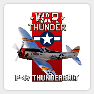 P-47D Thunderbolt Magnet